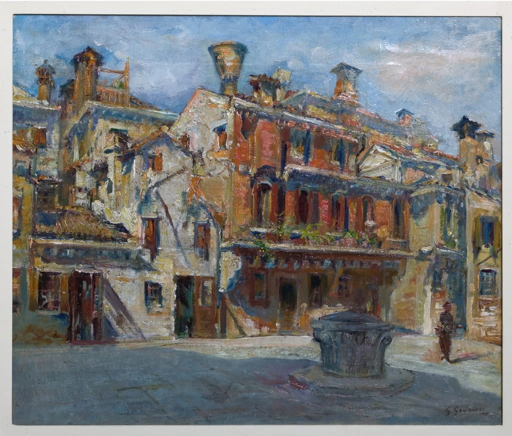 Piazza del teatro, Venezia - Assicoop, Unipol Collection, Modena